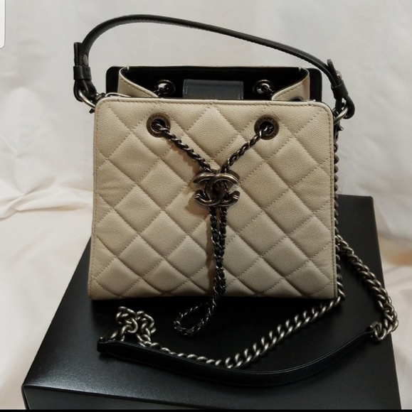 CHANEL Handbags - Authentic Chanel Accordion Bucket Bag NWOT